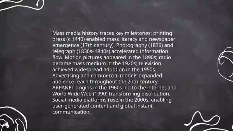Mass Media History 3