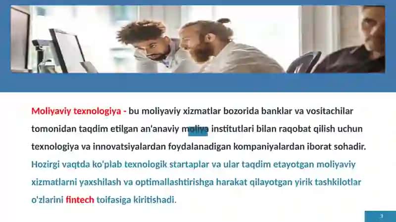 Raqamli iqtisodiyotda moliyaviy texnologiyalarning roli 3