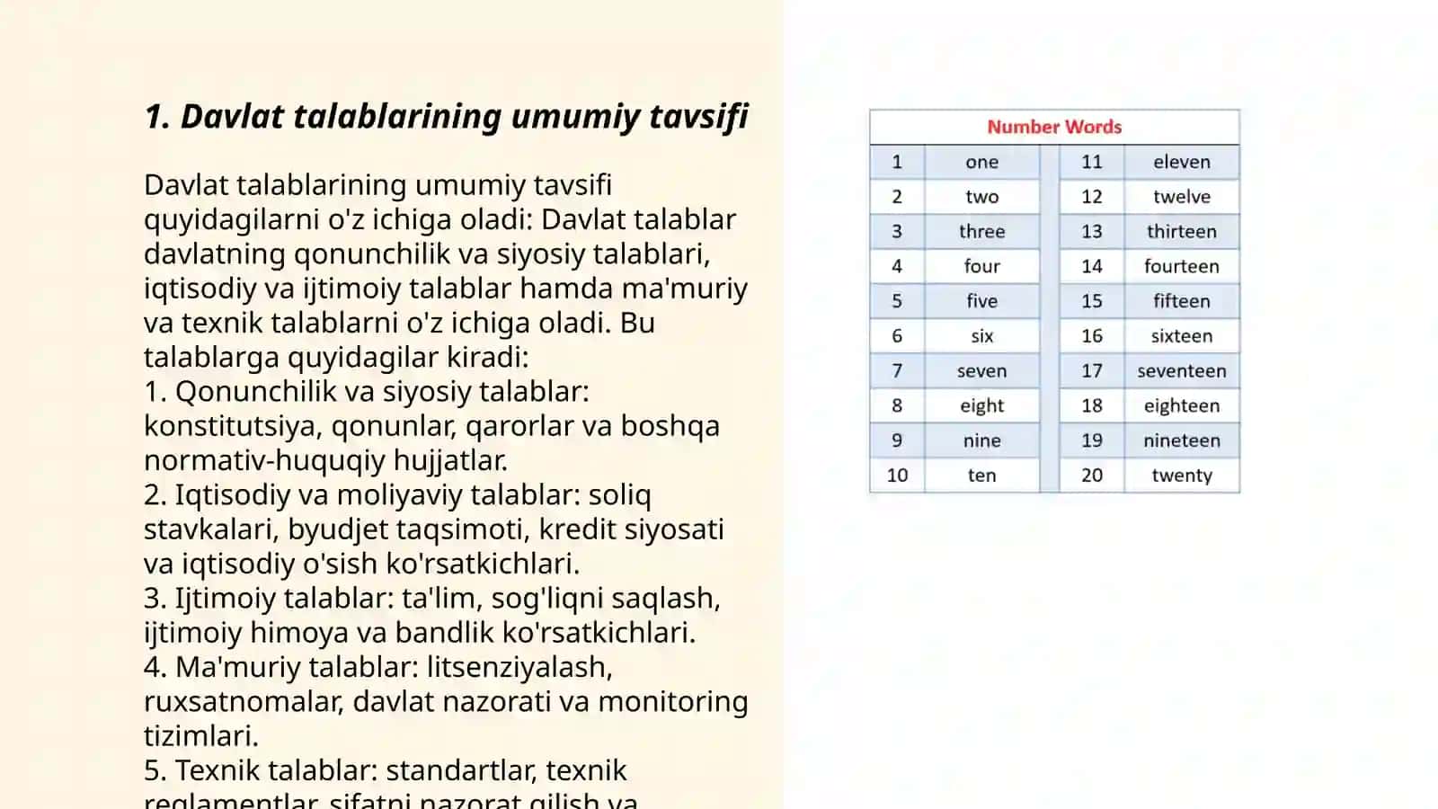 Bolalar rivojlanishining yosh davrlariga oid talablar 3
