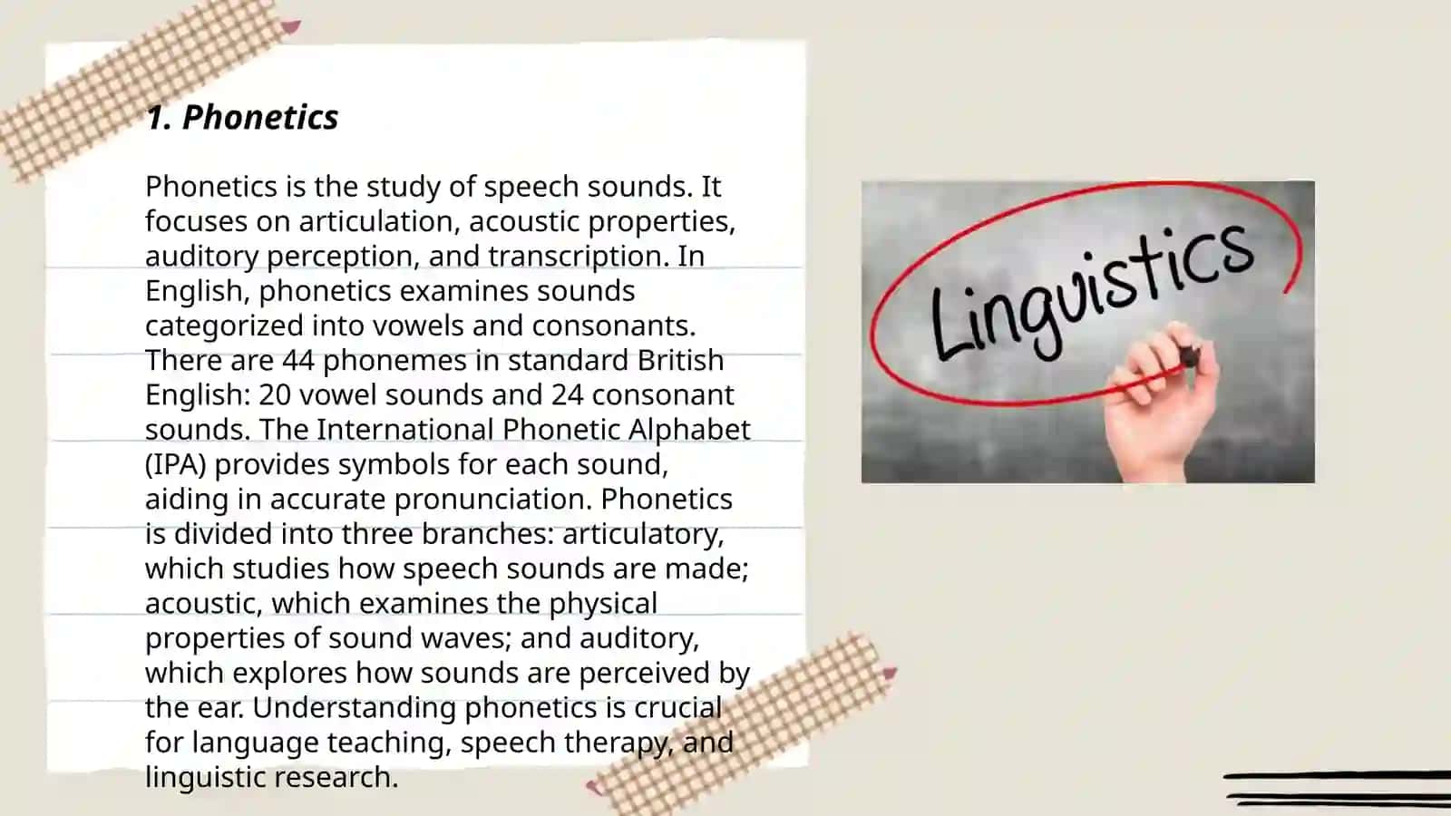 Linguistik 3