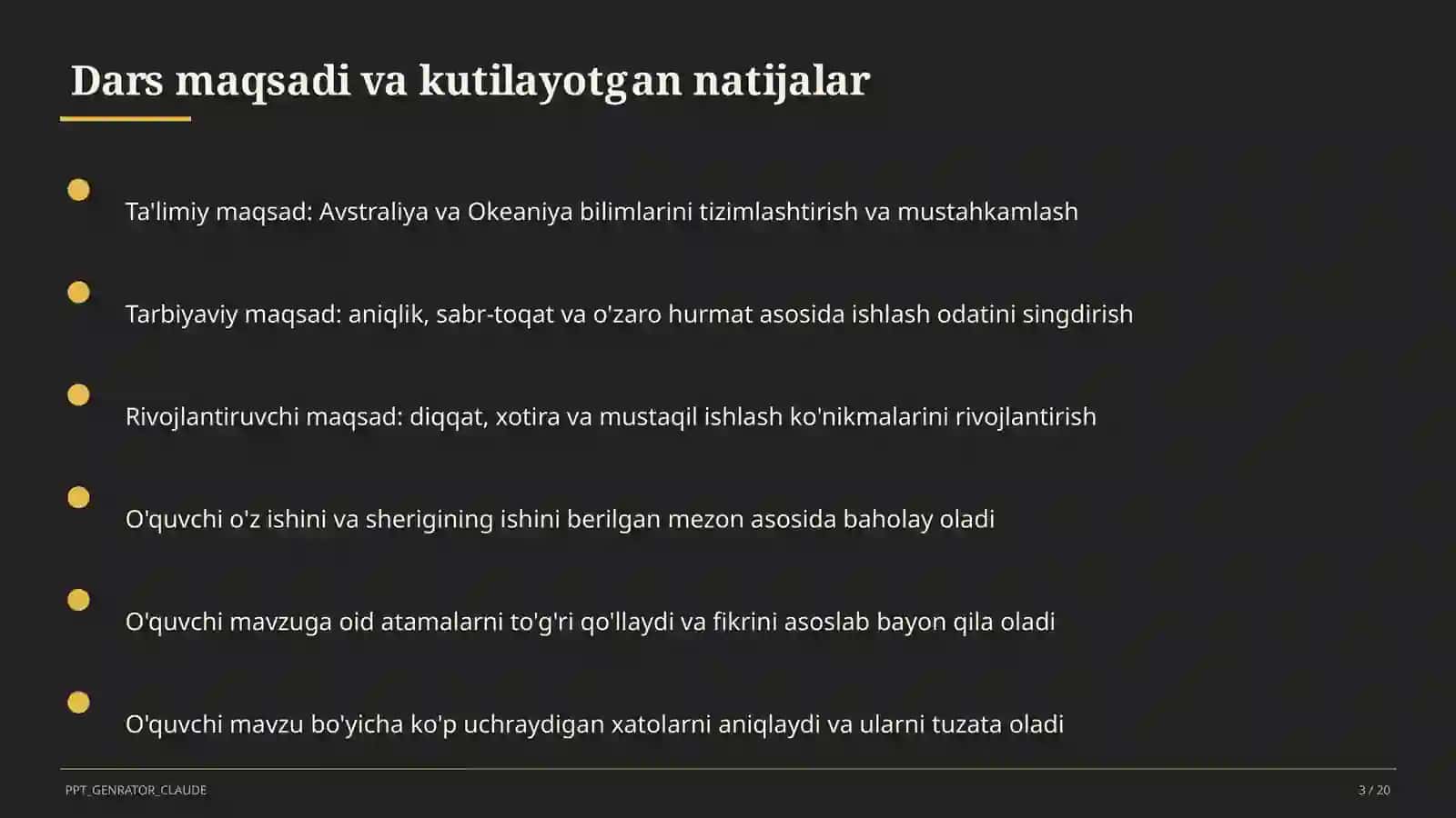 Avstraliya va Okeaniya (7-sinf) 3