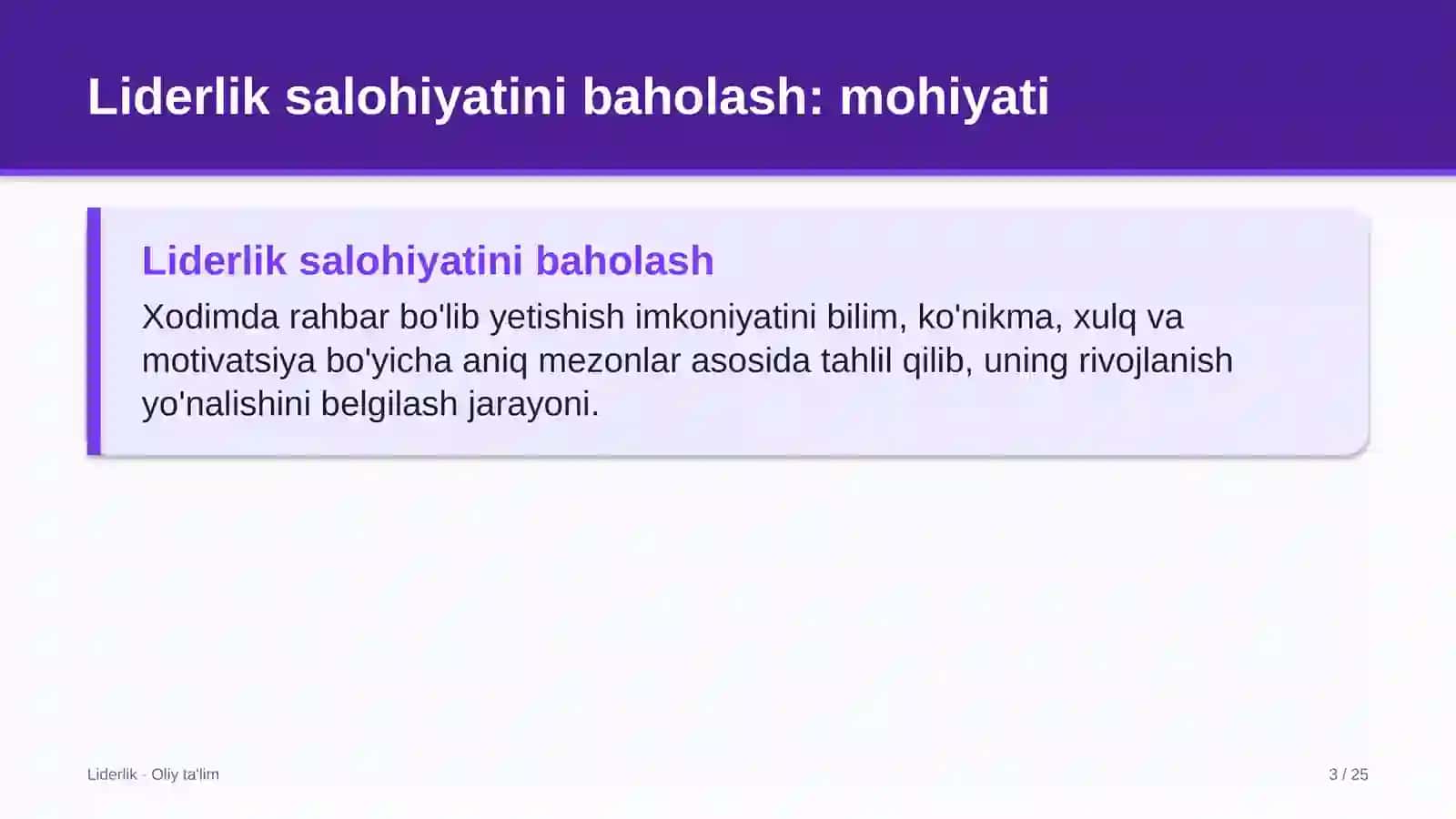 Advokatlik tuzilmalarida liderlik salohiyatini baholash 3