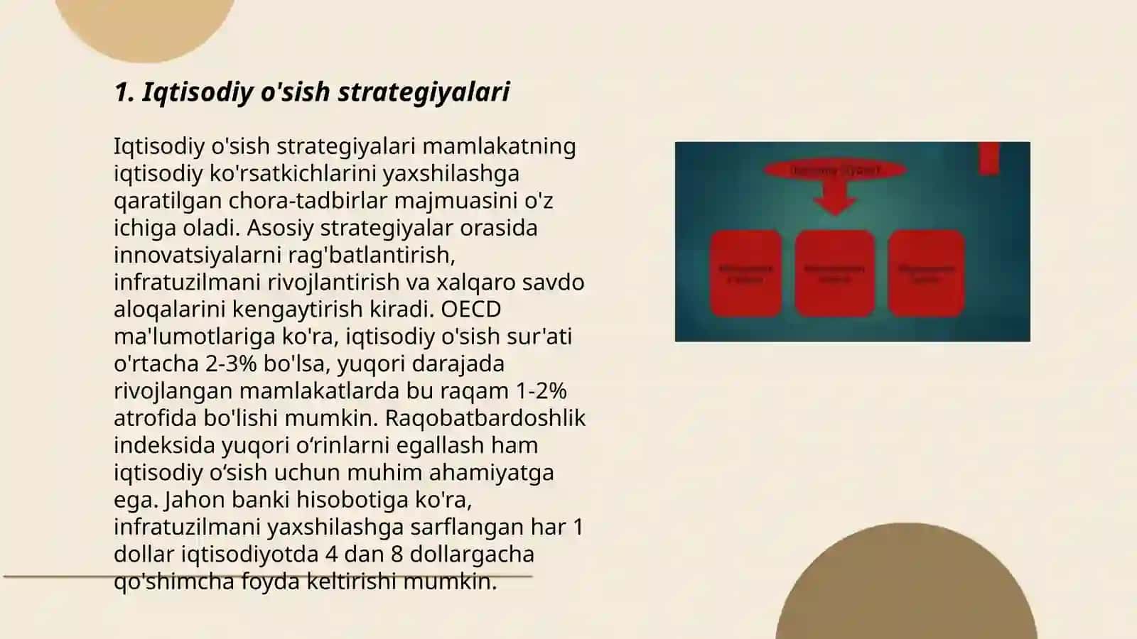 Iqtisodiy o'sish strategiyalari 3