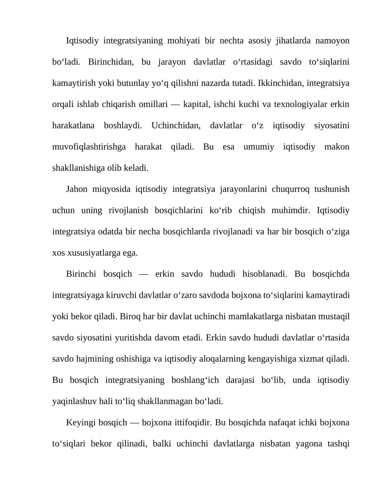 Jahonda va Gʻarbiy Yevropada integratsiya jarayonlarining rivojlanishi 3