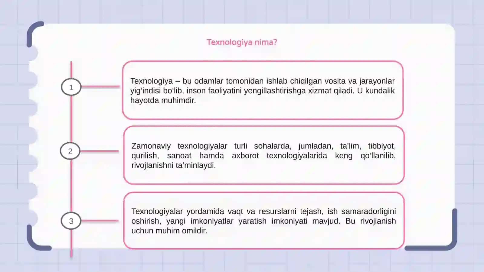 Texnologiya 3