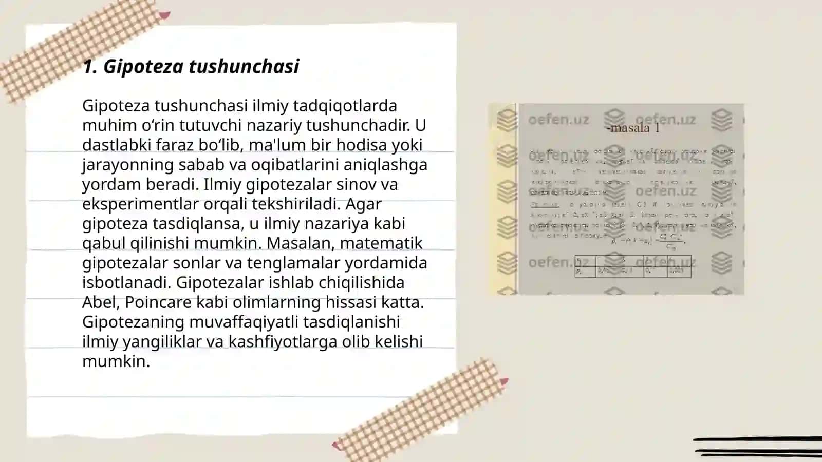Ehtimollar nazariyasi va matematik statika fanidan Statistik gipotezalar va ularning tekshirish alomatlari 3