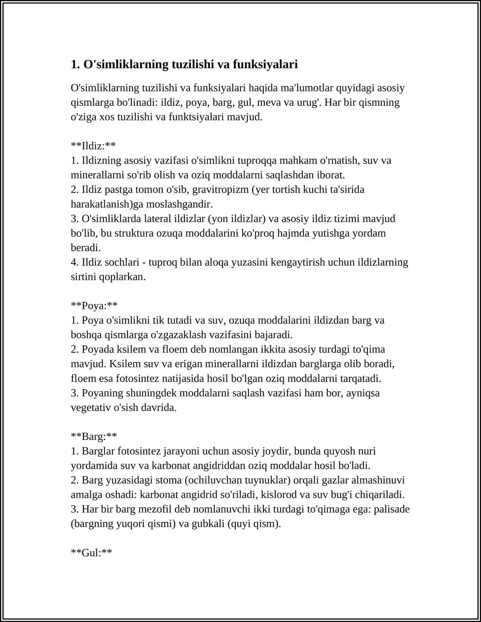 4-SINF TABIATSHUNOSLIK DARSLIKLARI BILAN TANISHISH VA TAHLIL QILISH 3