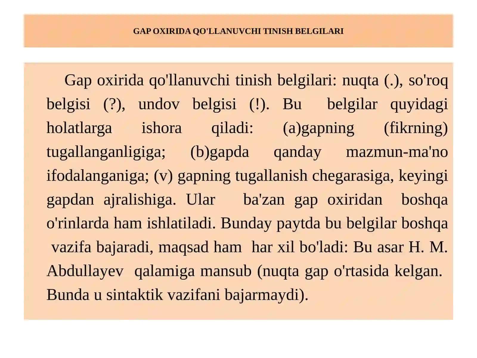 TINISH BELGILARI TASNIFI 3