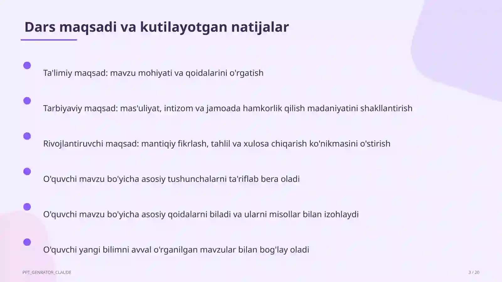 Hosila va uning geometrik ma'nosi (11-sinf) 3
