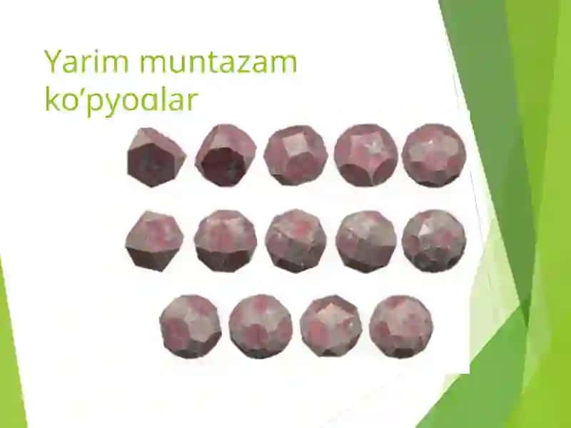 Ko’pyoqlar dunyosi 3