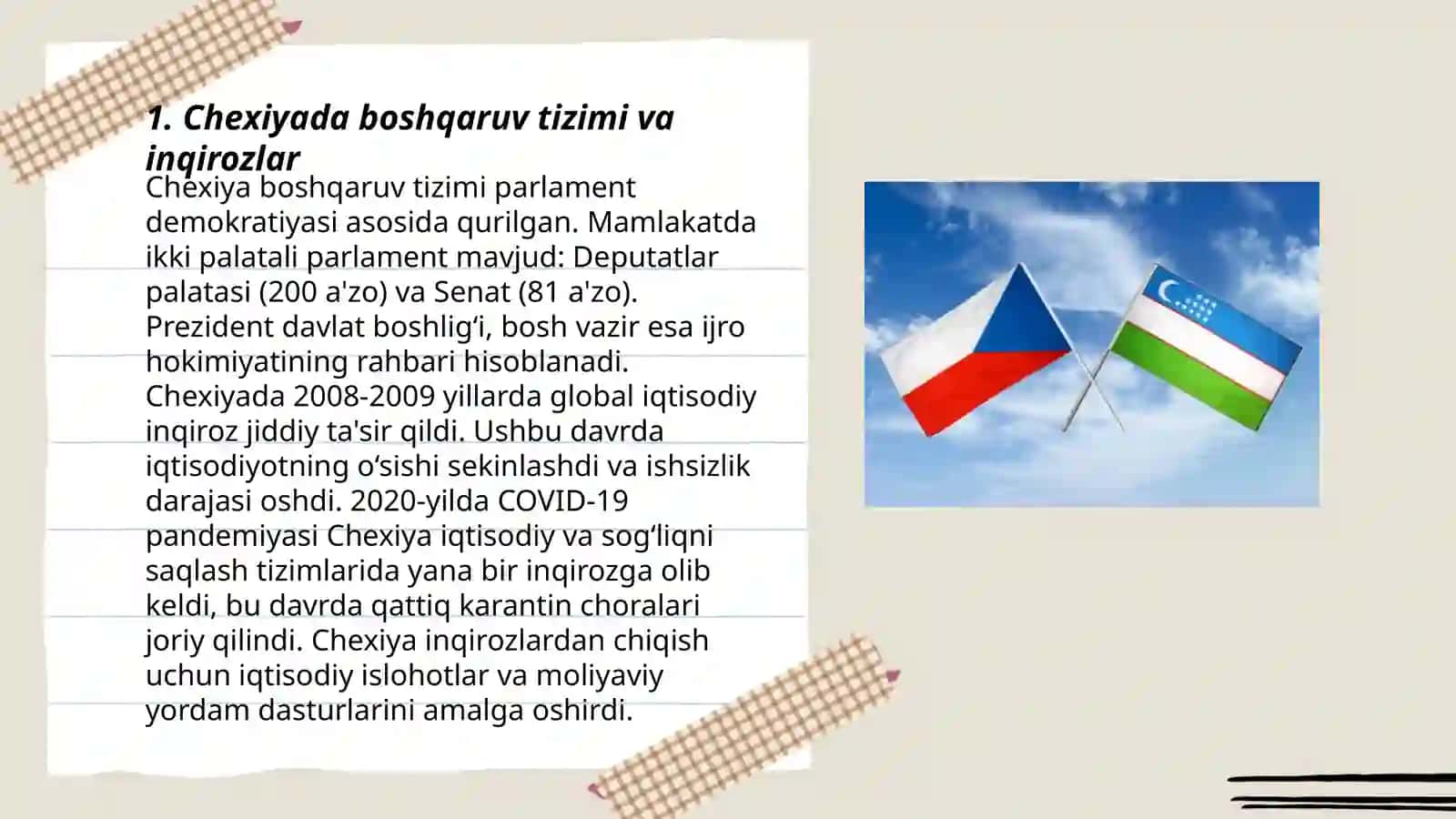 Boshqaruvda inqiroz Chexiya davlati misolida 3