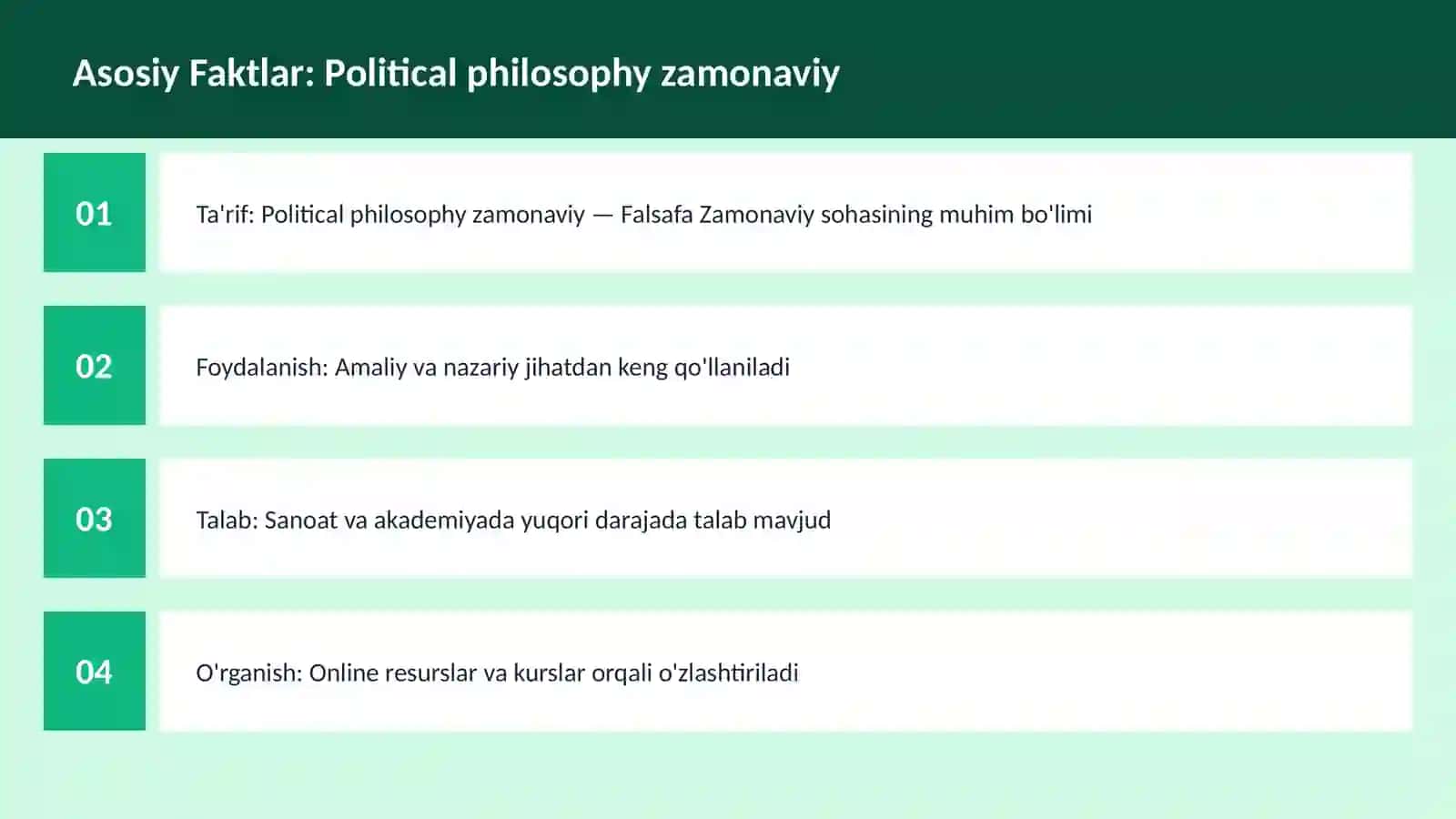 Political philosophy zamonaviy 3