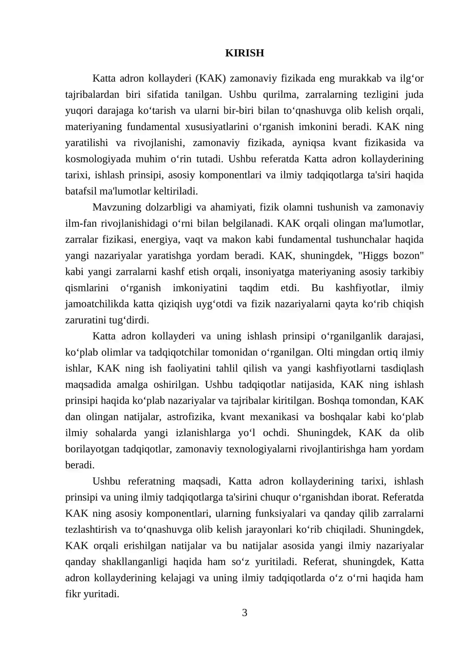 Katta adron kollayderi va uning ishlash principi 3