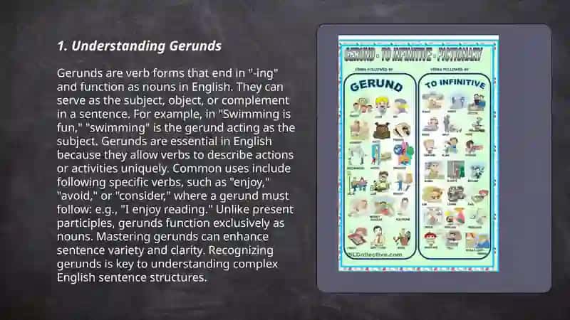 Gerund and Infinitive 3
