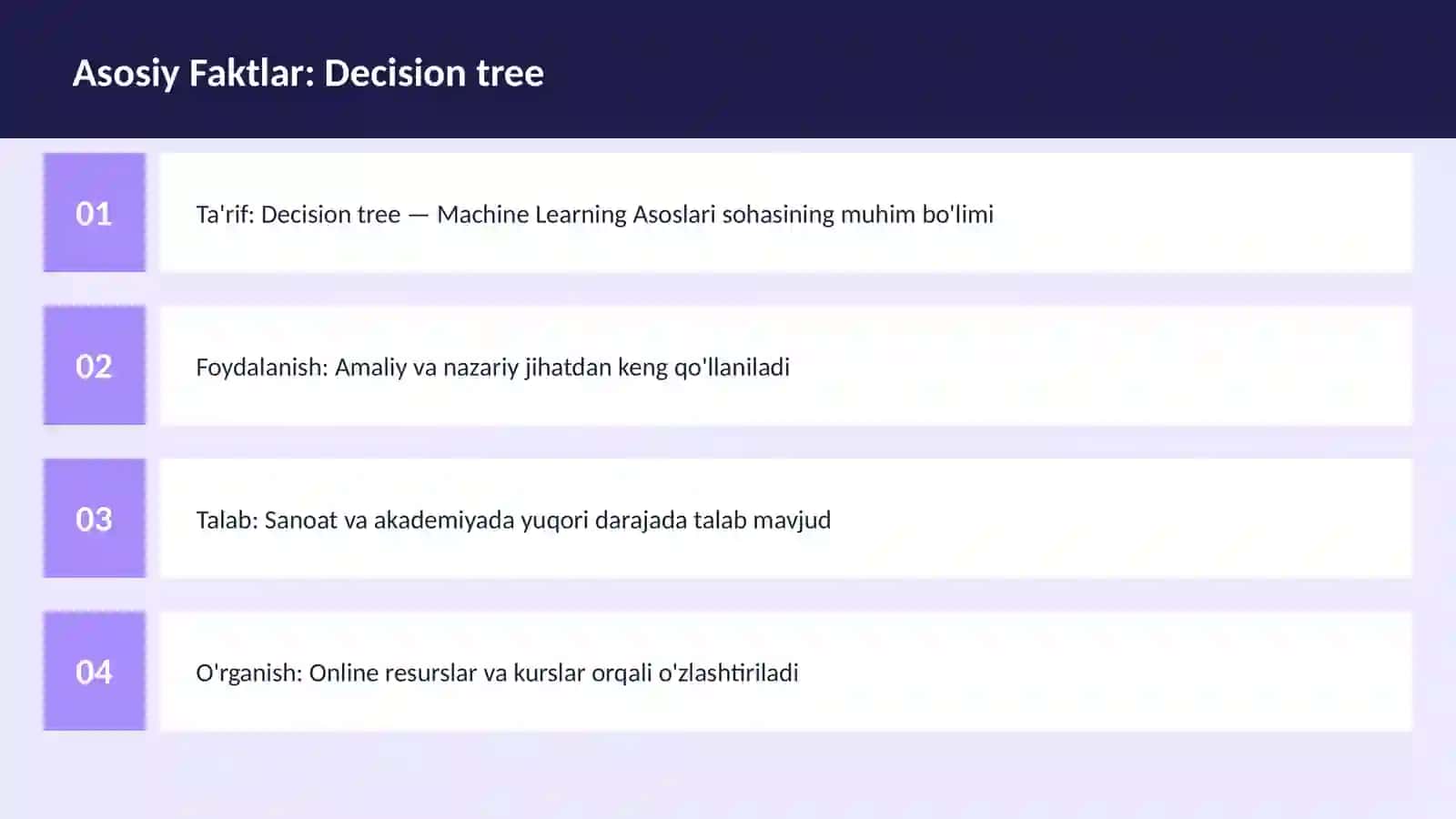 AI | MACHINE LEARNING ASOSLARI 3
