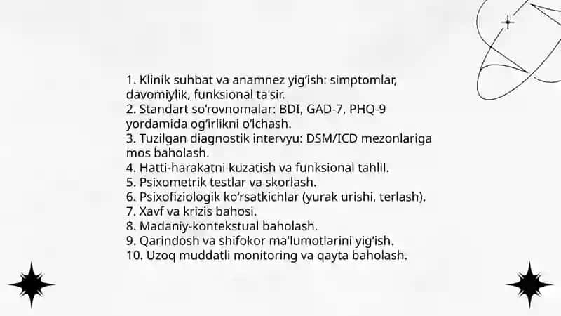 Psixologik muammoning azob-uqubatlarini yengillashtirish 3