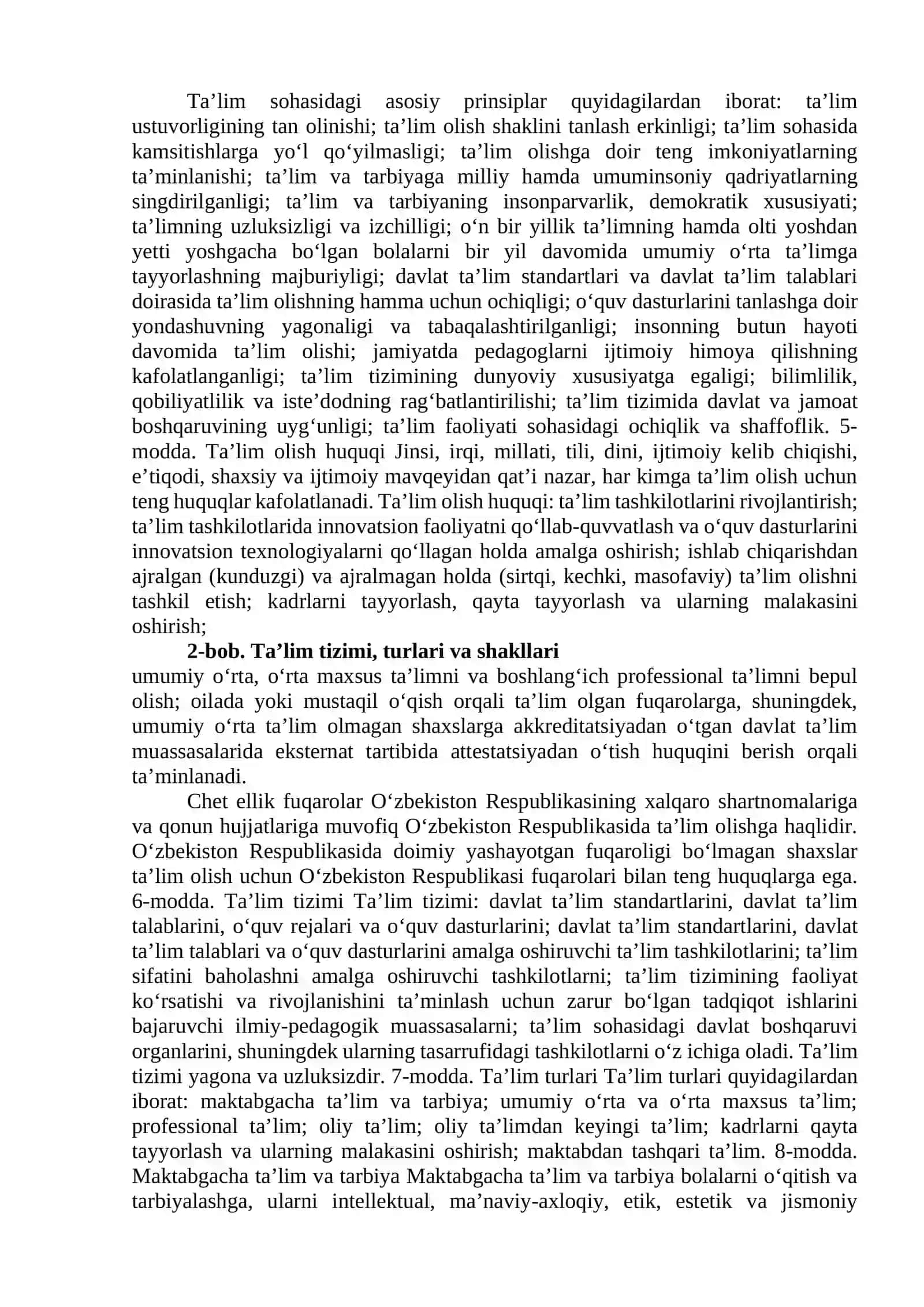 О‘ZBEKISTОN RESРUBLIKАSI TА’LIM TIZIMIDА MОDERNIZАTSIYА JАRАYОNLАRI 3
