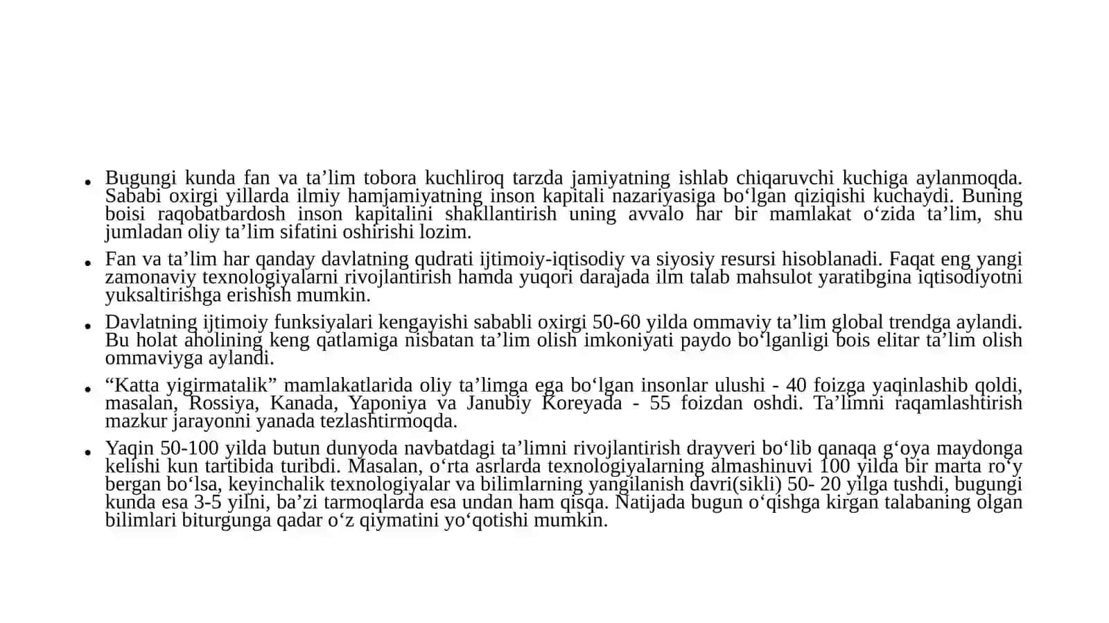 Innovasiyalarni tijoratlashtirish va texnologiyalar trasferi 3