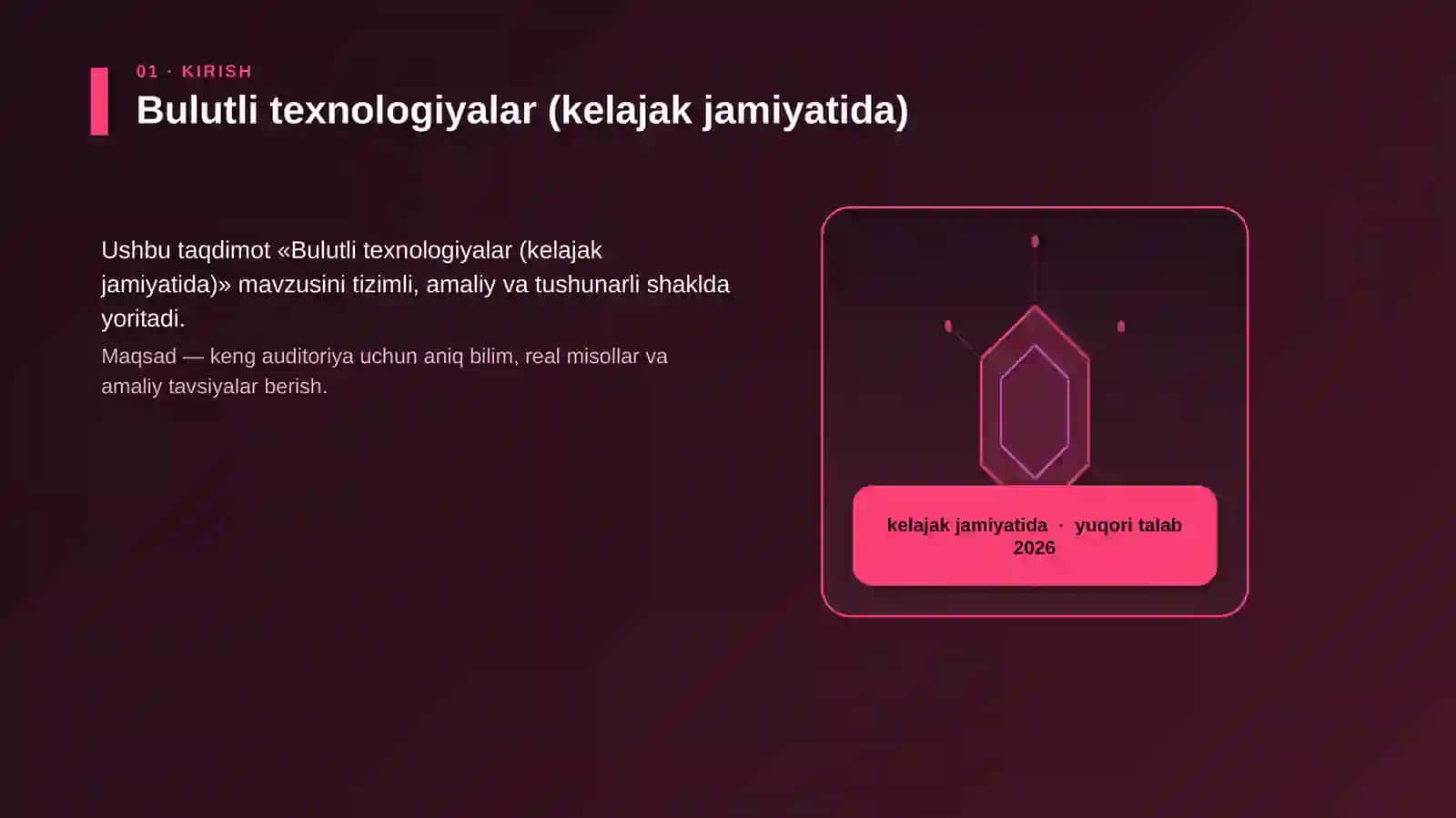 Bulutli texnologiyalar (kelajak jamiyatida) 3