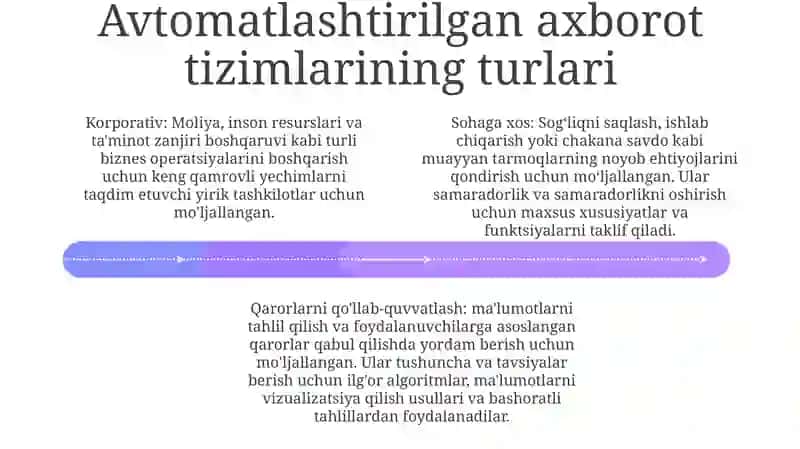 Avtomatlashtirilgan Axborot Tizimlari 3