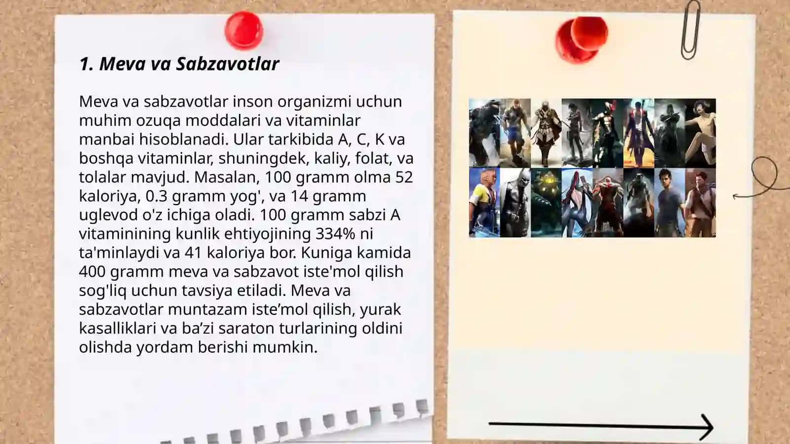 Meva va Sabzavotlar 3