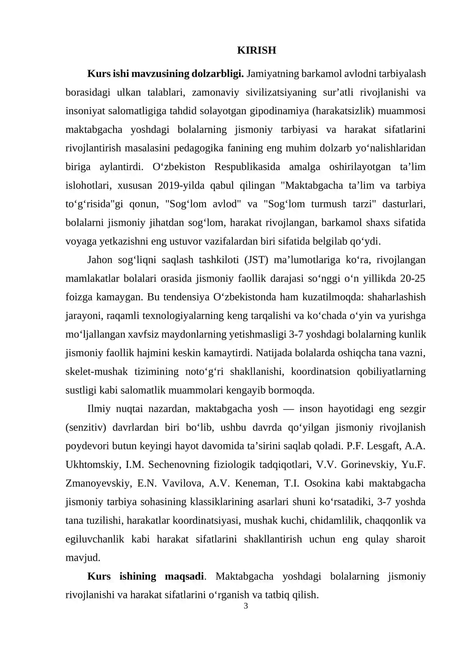 BOB MAKTABGACHA YOSHDAGI BOLALARNING JISMONIY RIVOJLANISHINING NAZARIY ASOSLARI 3