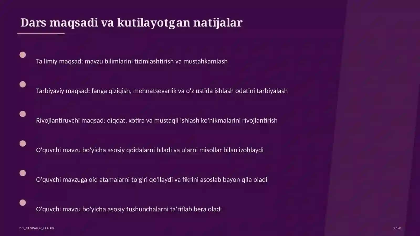 Kriterial baholash tizimi: mezonlar asosida adolatli va shaffof baholash 3