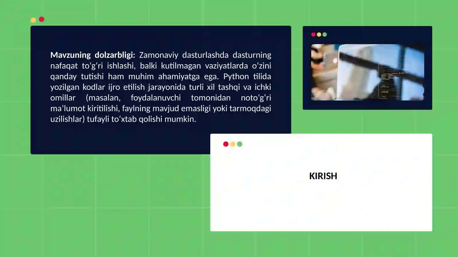 Pythonda istisnolar bilan ishlash 3