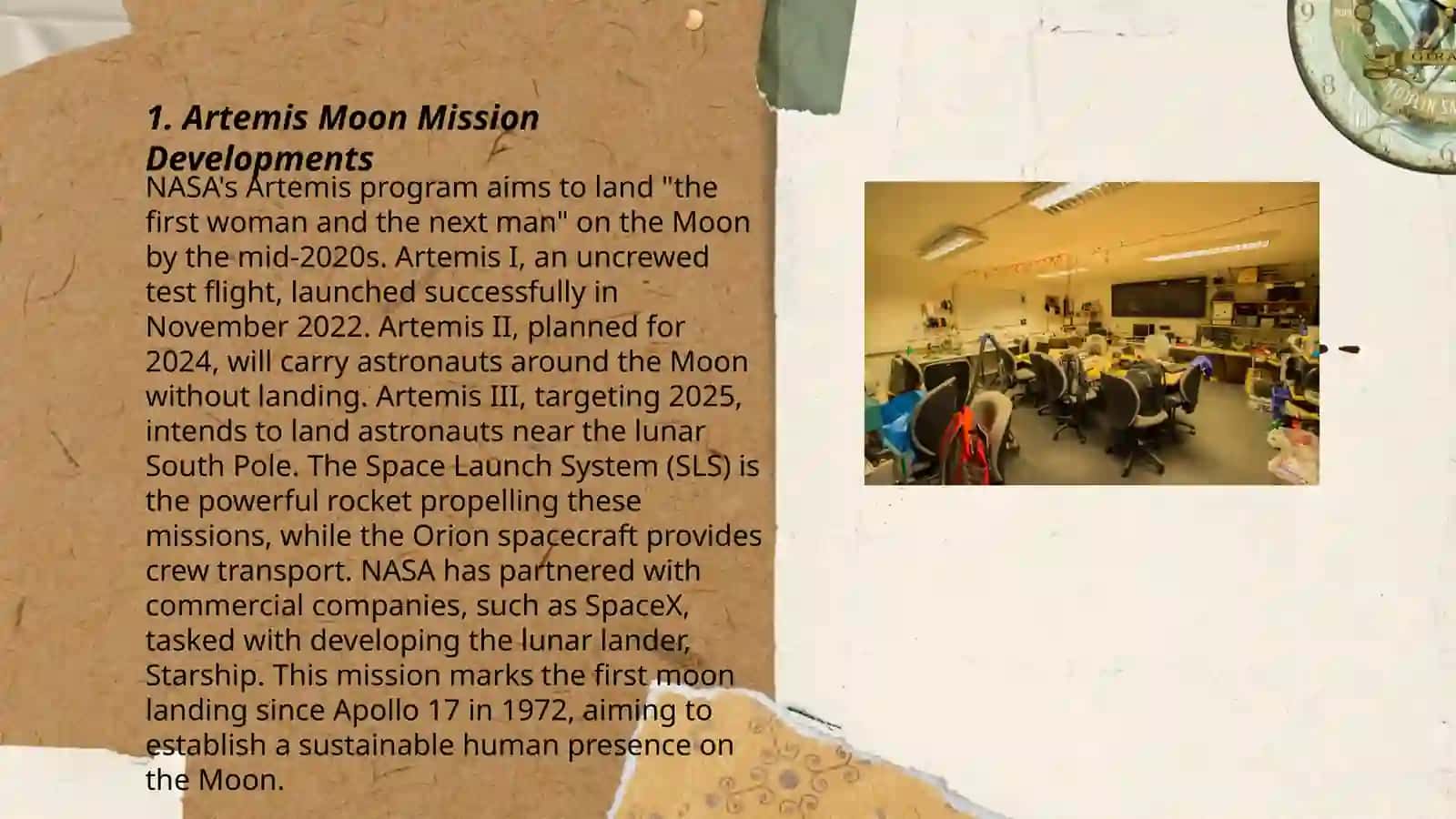 Artemis Moon Mission Developments 3