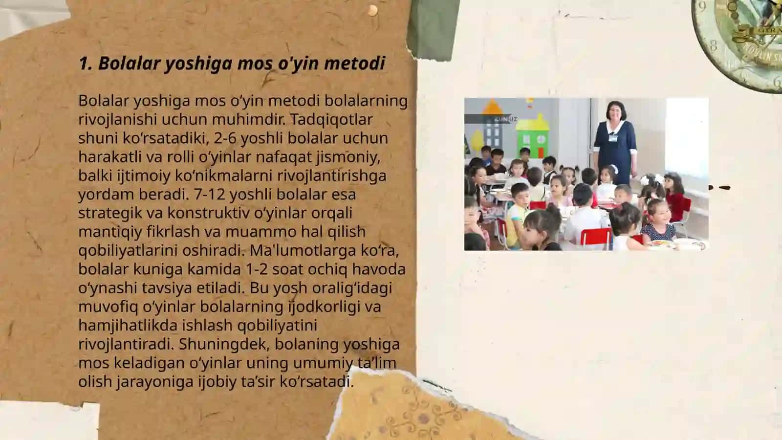 Maktabgacha ta'lim yoshdagi bolalarni o'qitish metodlari 3