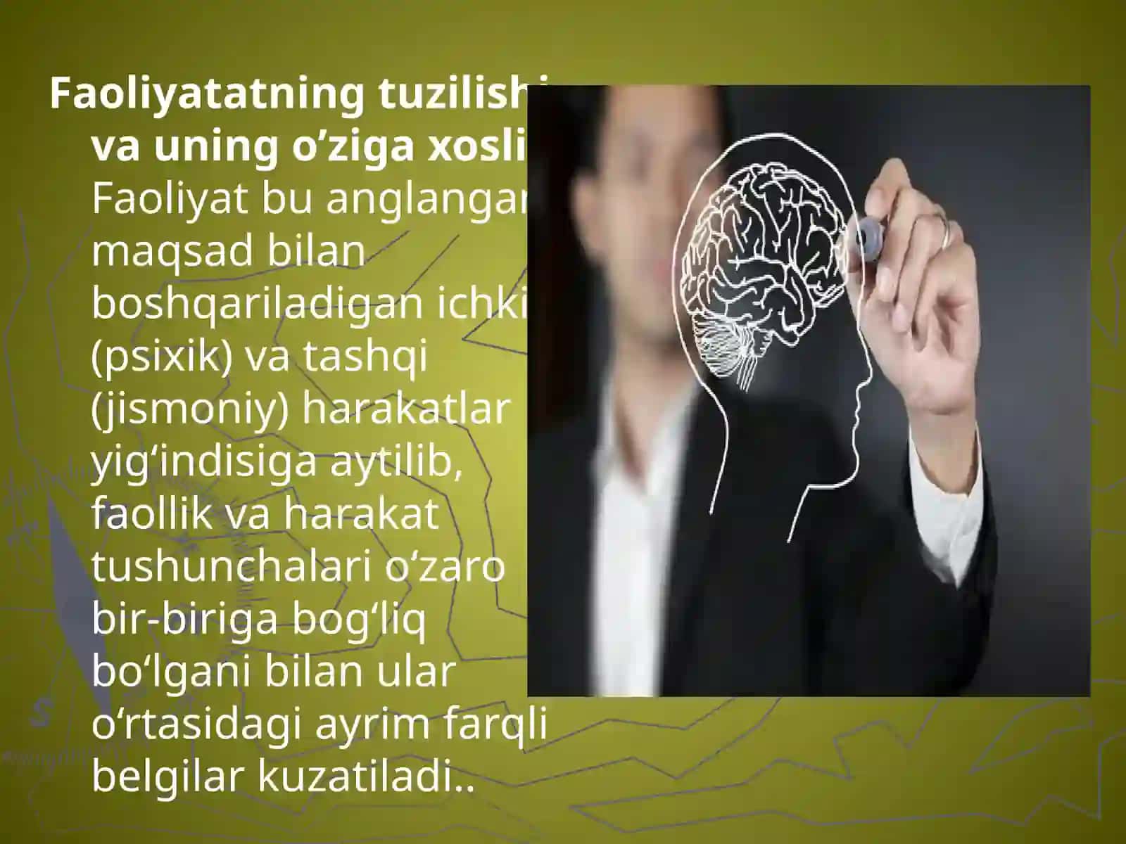Faoliyatni o’zlashtirish va malakalarni egallash Pisixalogiya fanidan Mustaqil ishi 3