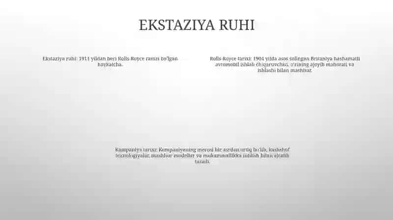 Rols RoʻYs Kampaniyasi Tarihi 3