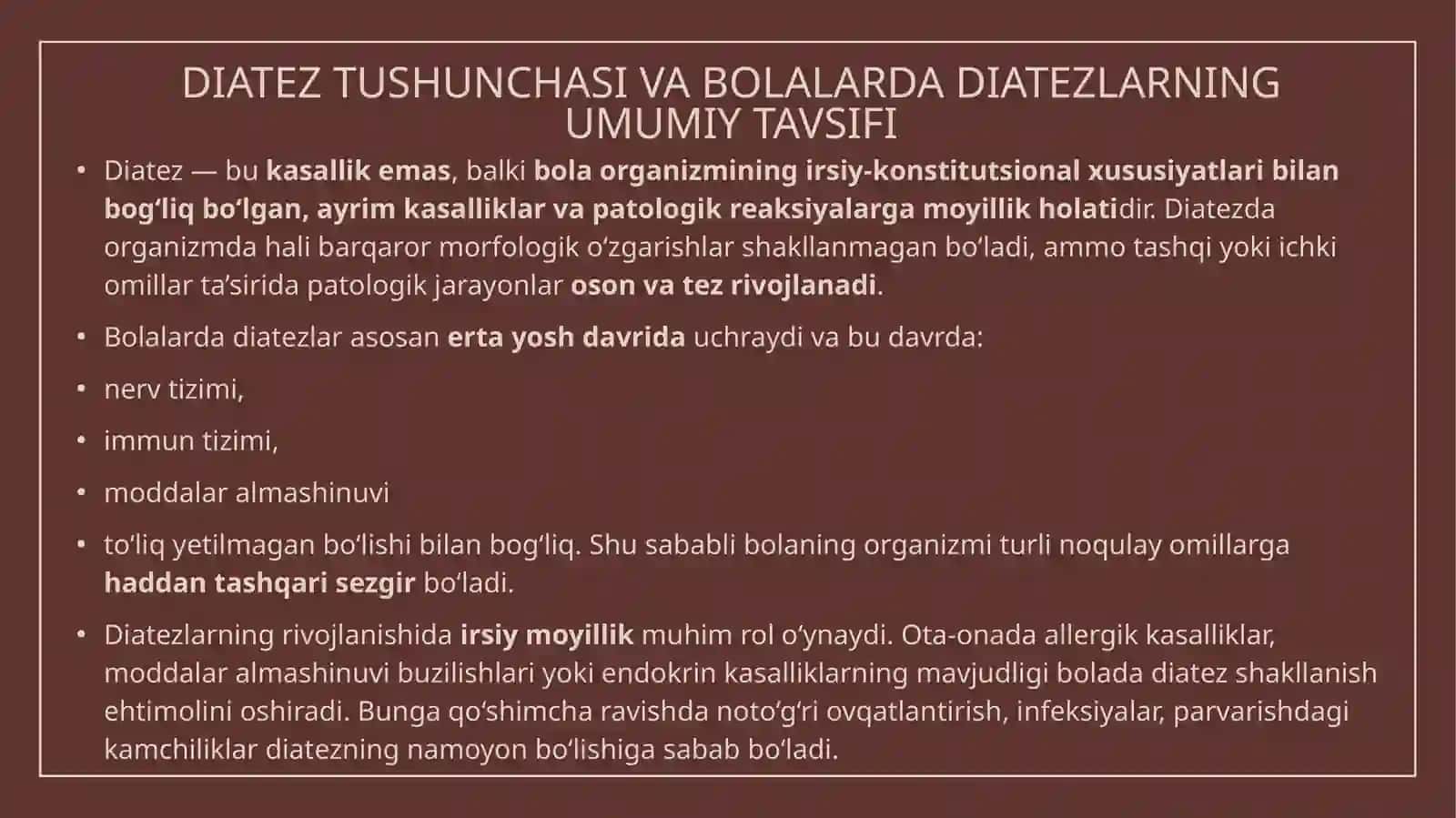 Bolalardadiatezlar 3