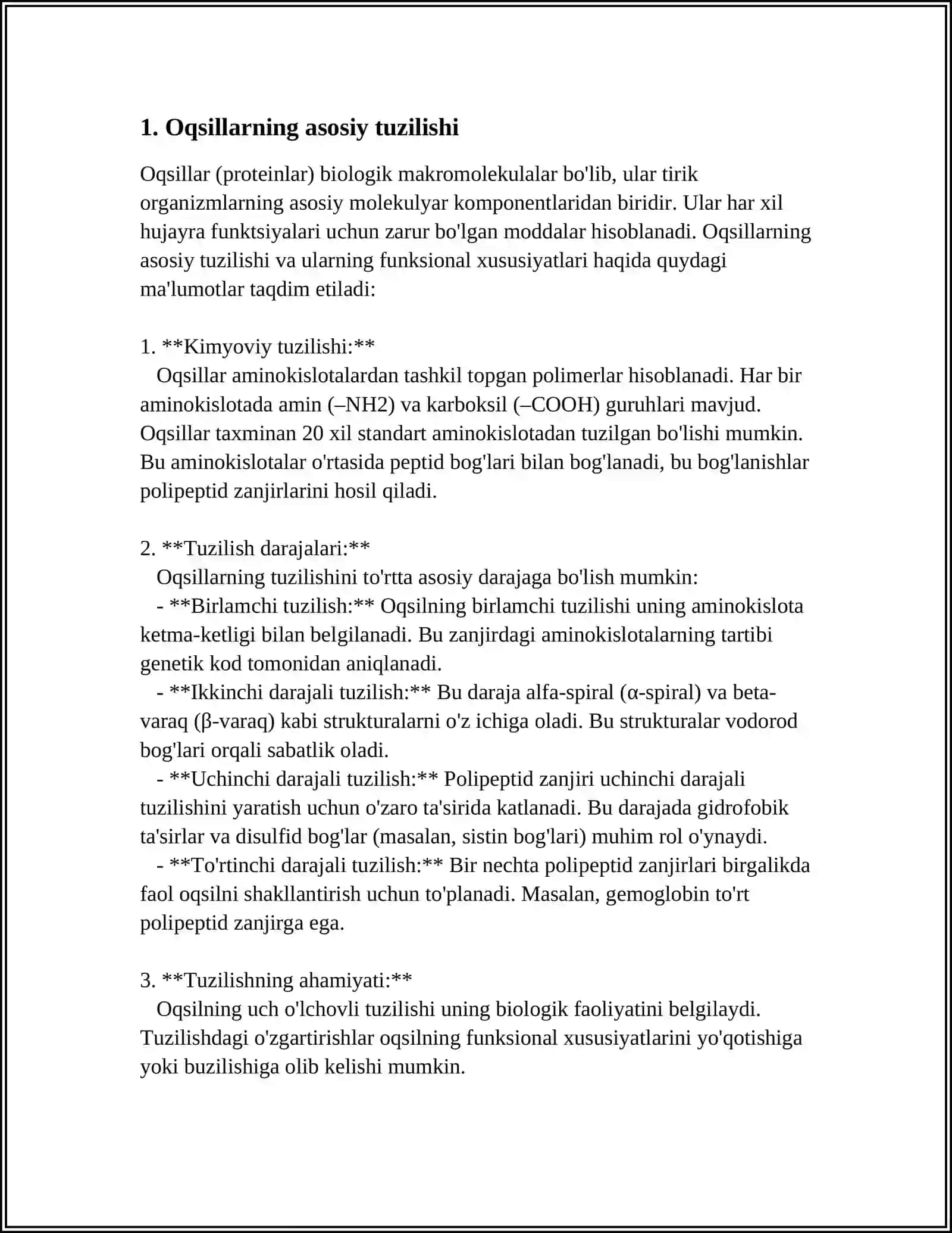 OQSILLAR KIMYOVIY VA TIBBIY BIOLOGIK XOSSALARI 3