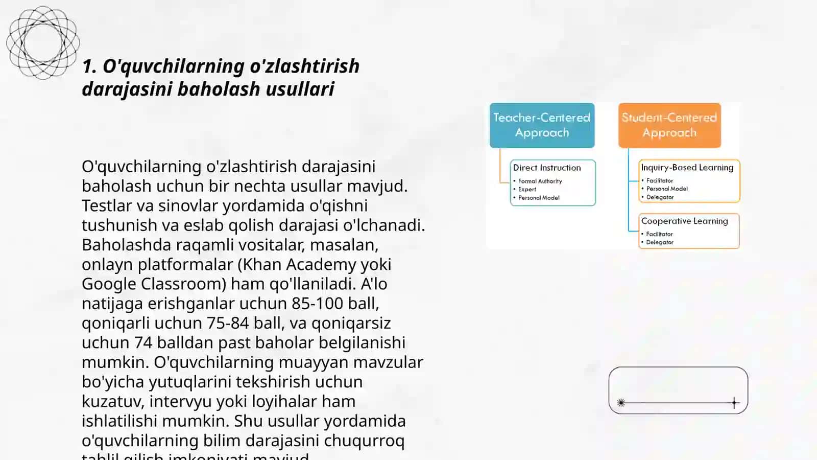 O'quvchilarning o'zlashtirishini tadqiq qilish metodikasi 3