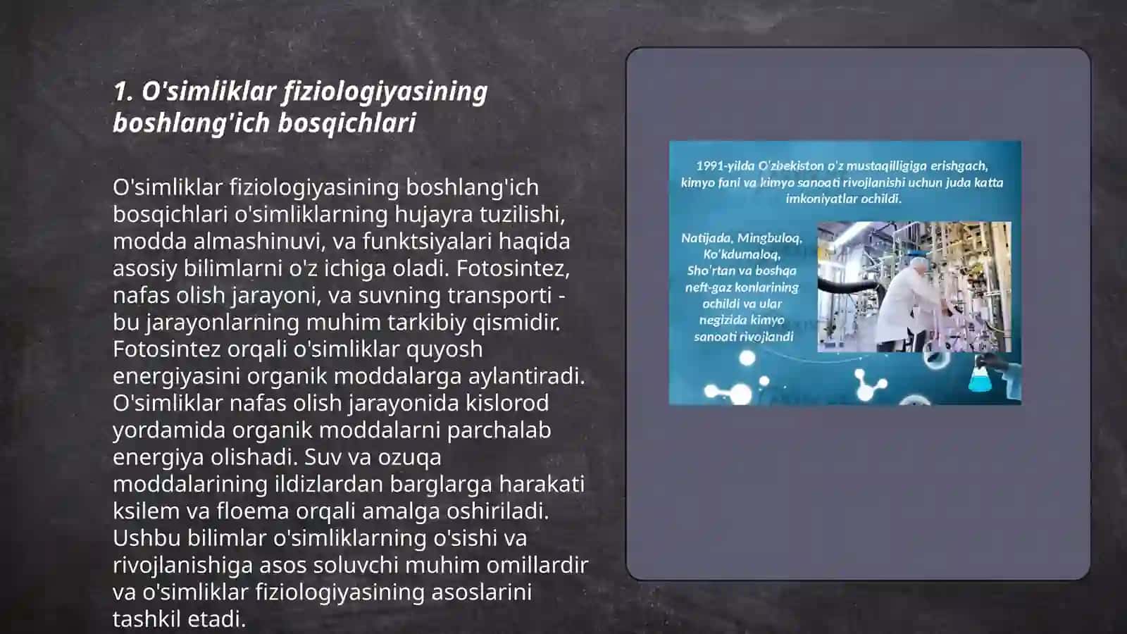 O'simliklar fiziologiyasining rivojlanish tarixi 3
