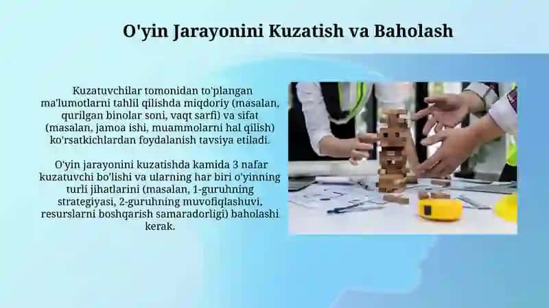 Qurilish oʻyinlari va ularni tashkil etish 3