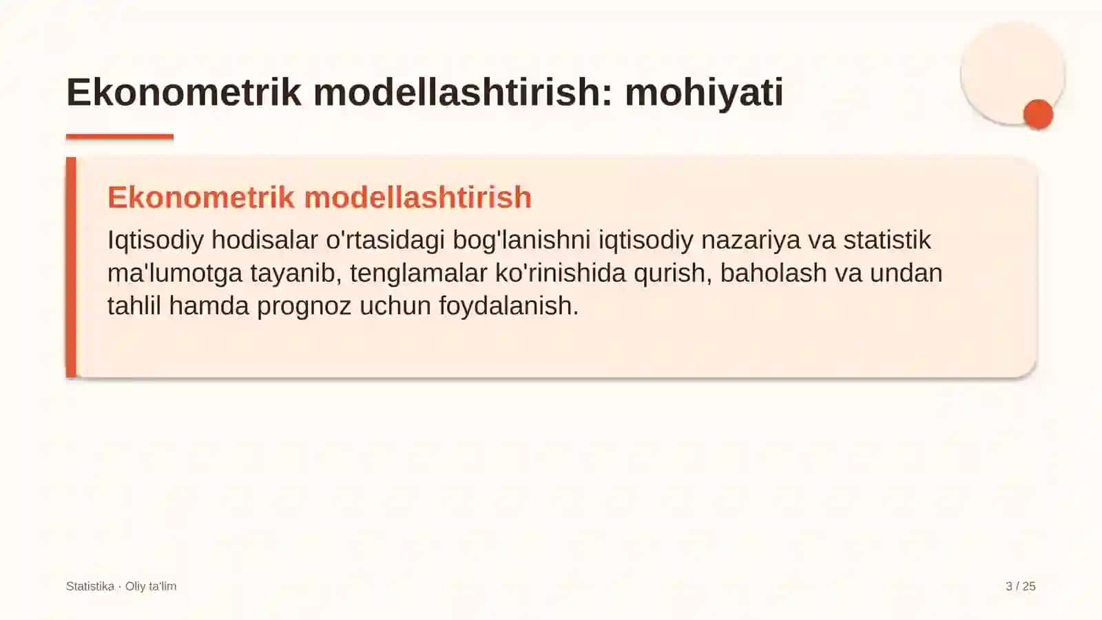 Blogerlik faoliyatida ekonometrik modellashtirish 3
