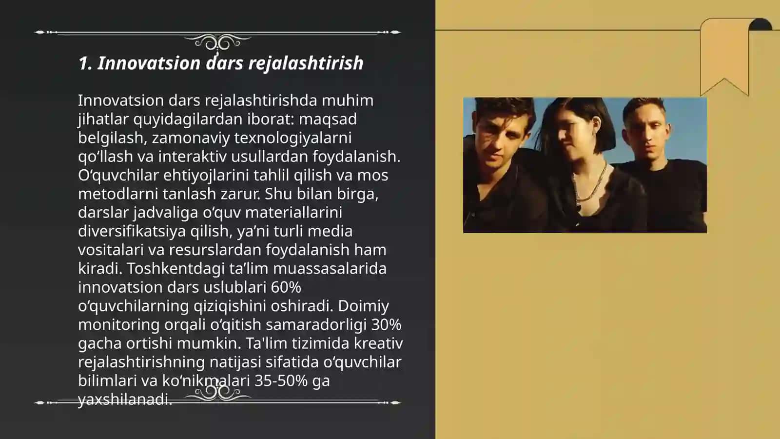 Innovatsion dars rejalashtirish 3