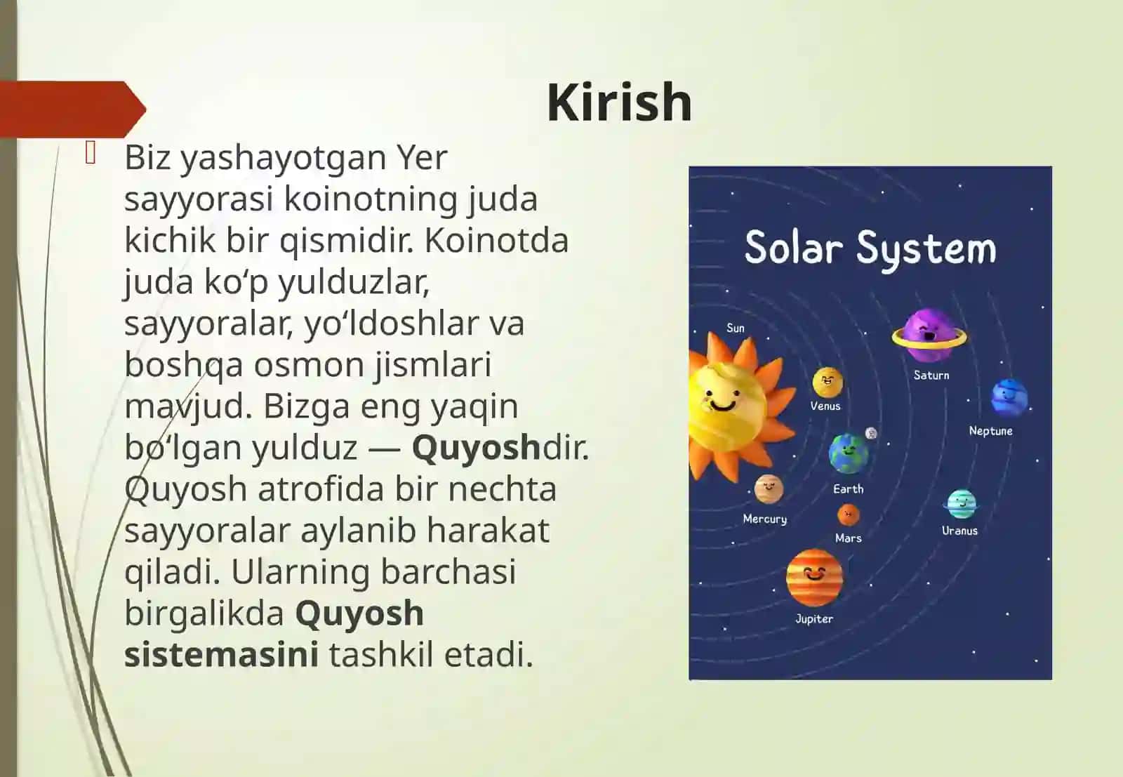 QUYOSH SISTEMASI 3