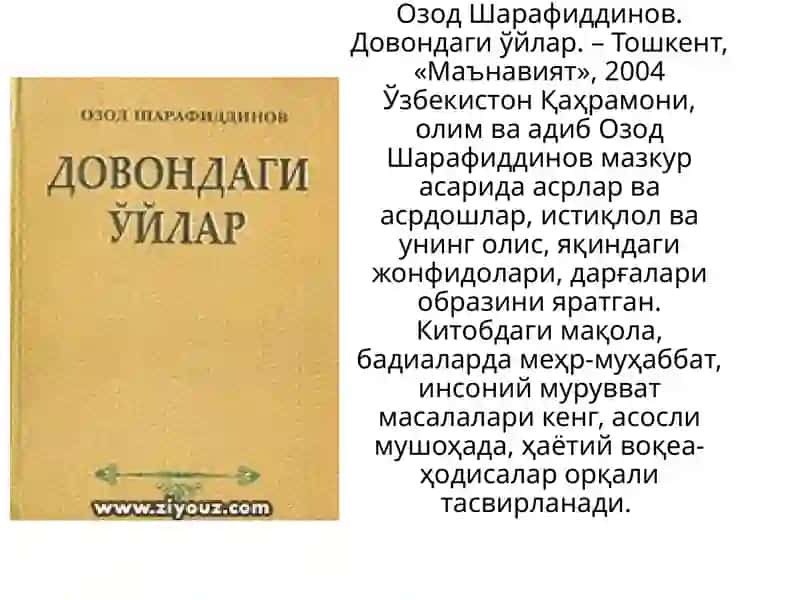 Ozod Sharafiddinov 3