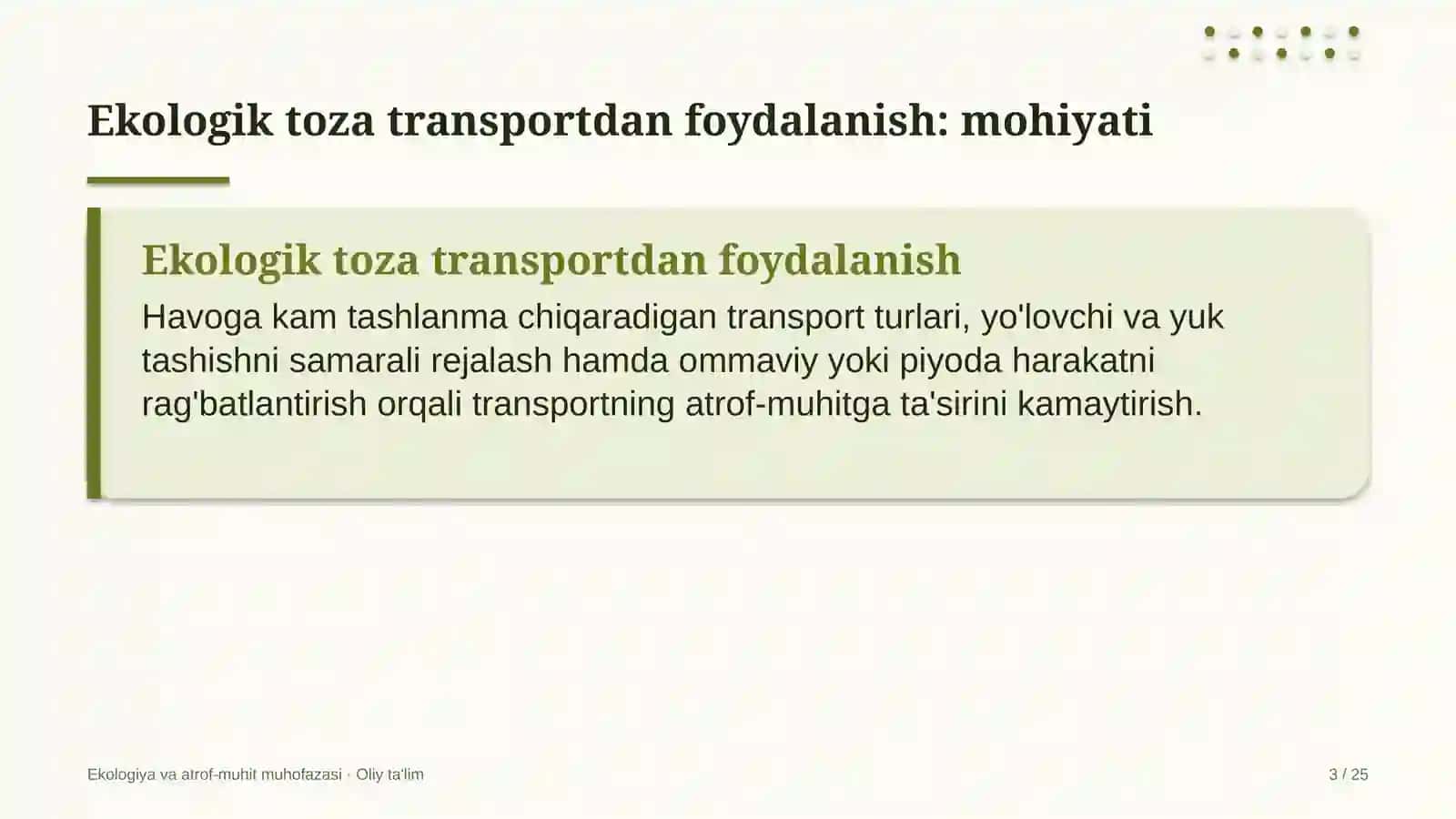 Bolalar turizmida ekologik toza transportdan foydalanish 3