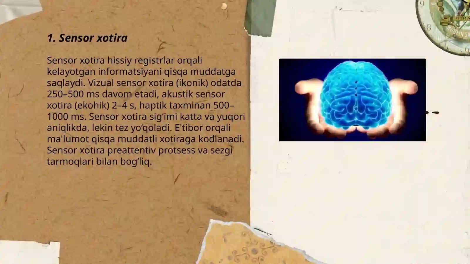 Sensor xotira 3