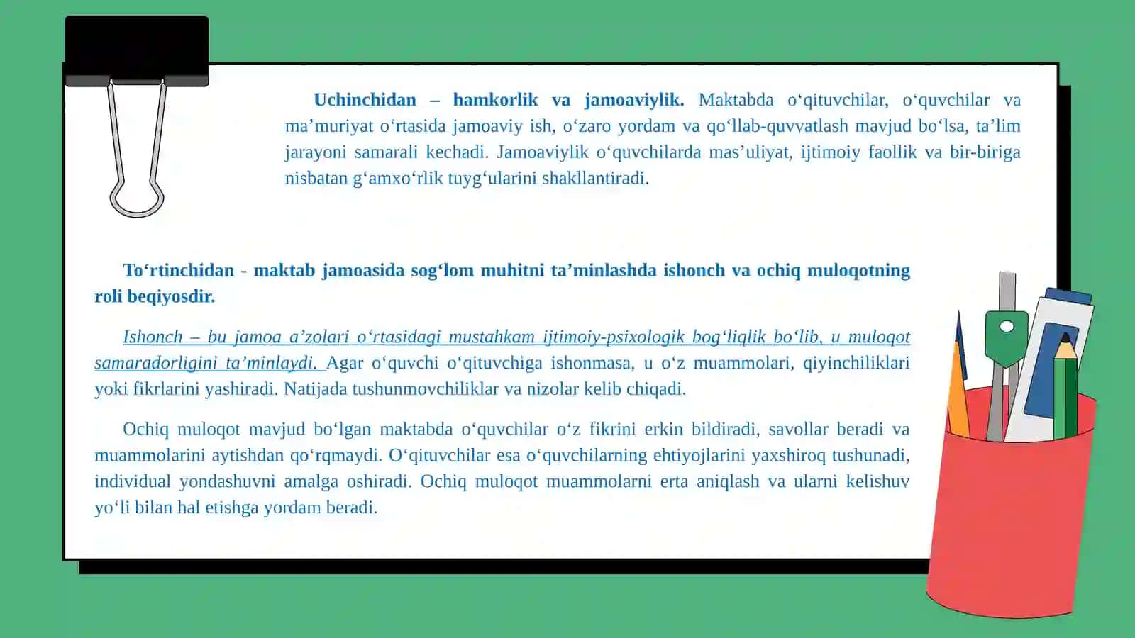JAMOADA SOG‘LOM MUHITNI TASHKIL ETISH VA AHIL JAMOANISHAKLLANTIRISH 3