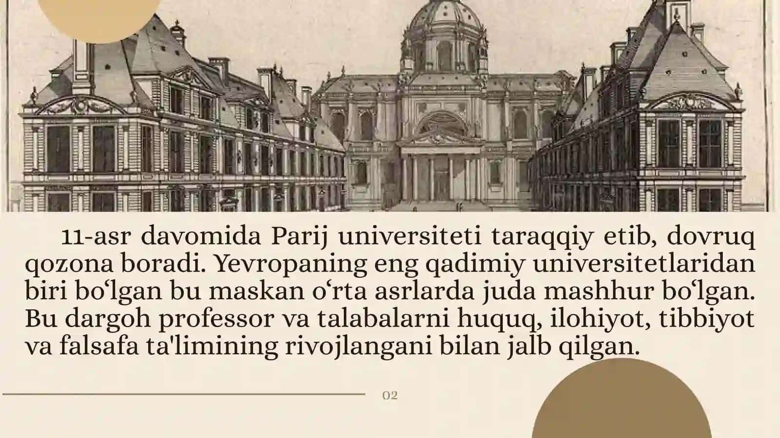 TARIX OʻQITISH METODIKASI YOʻNALISHI 2-BOSQICH 203-GURUH TALABASI YULBARSOVA NARGIZA 3