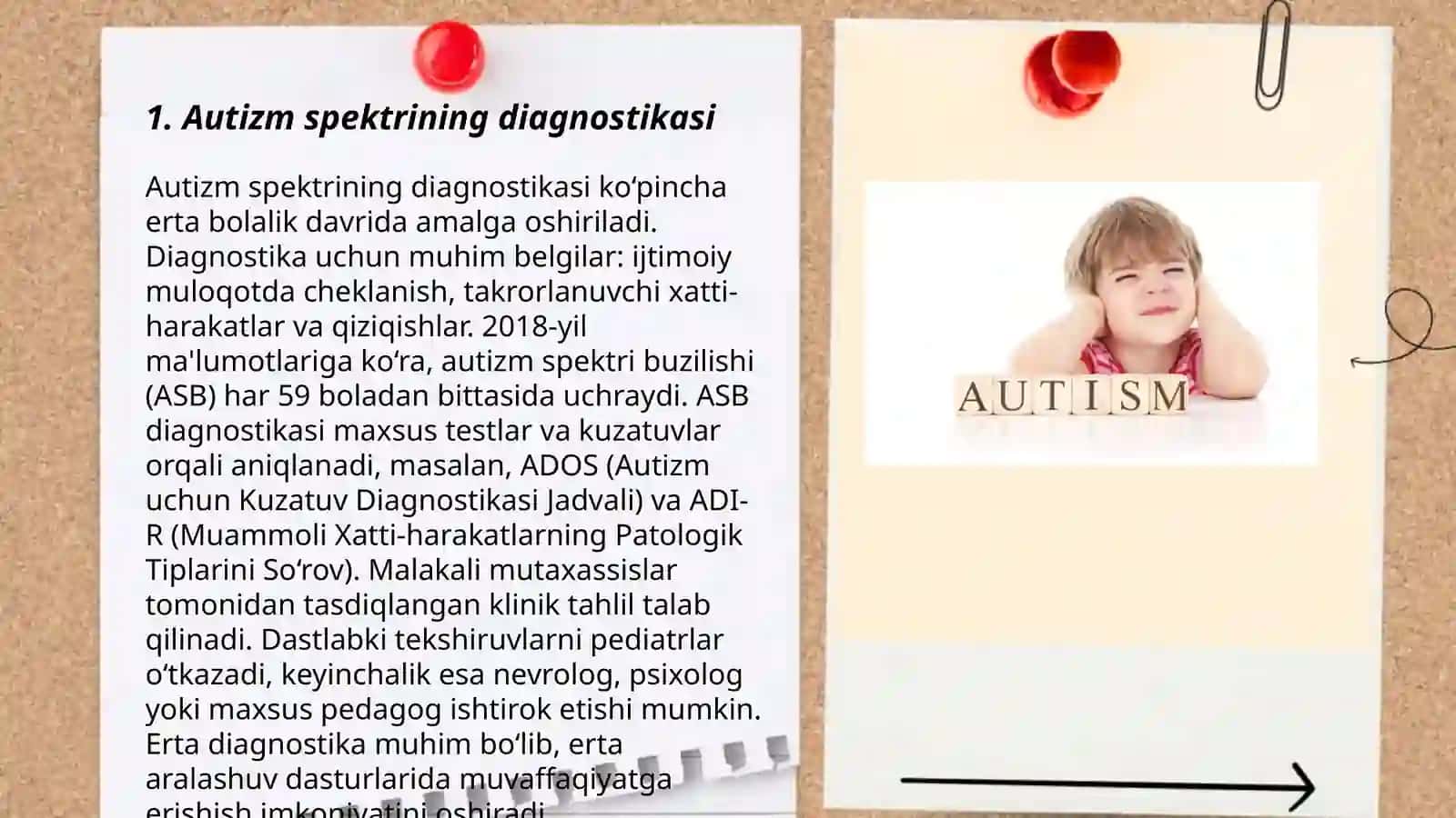Autizm spektorli bolalarning xulq-atvori muammolari 3