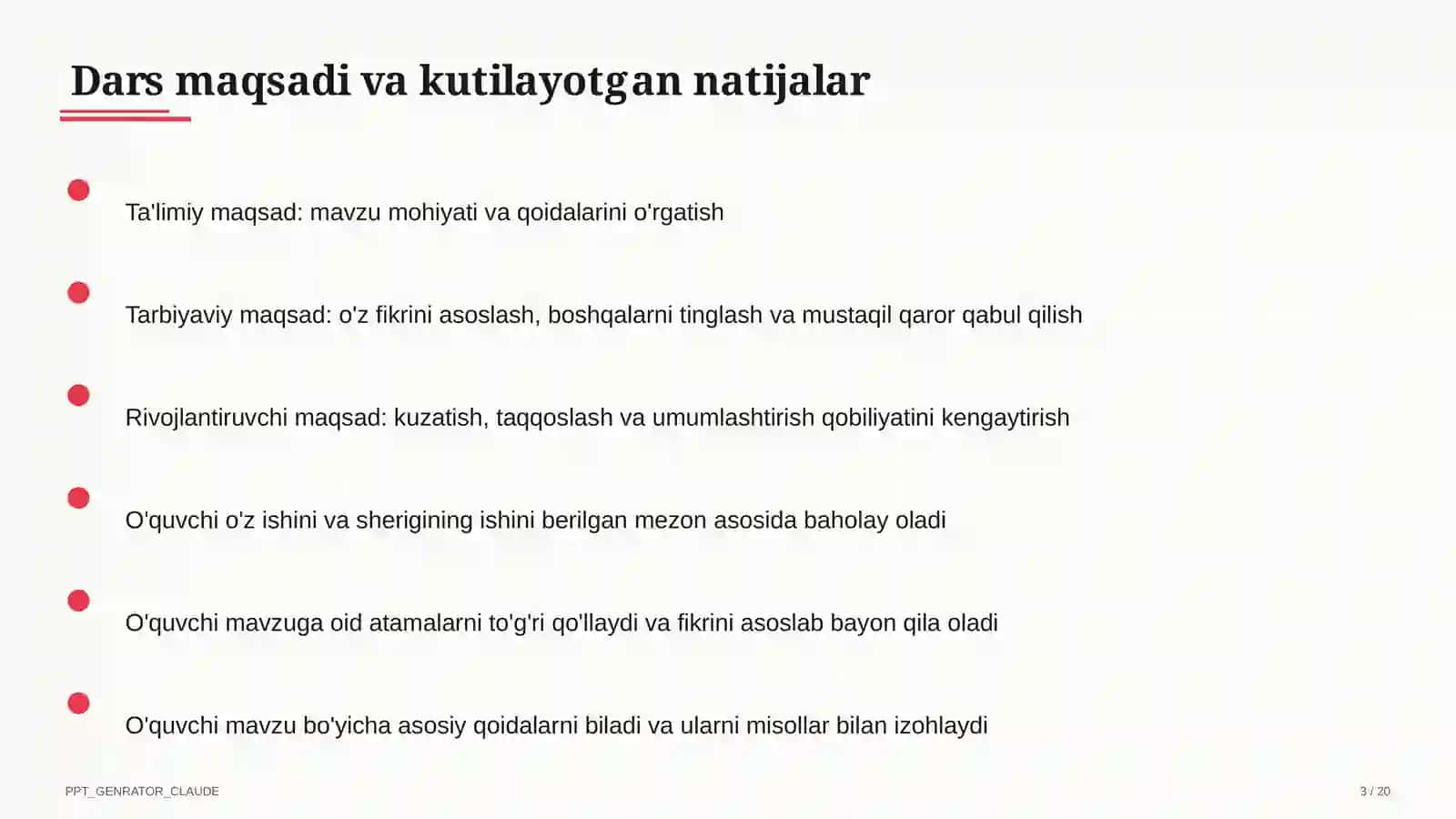Inson huquqlari va erkinliklari (9-sinf) 3