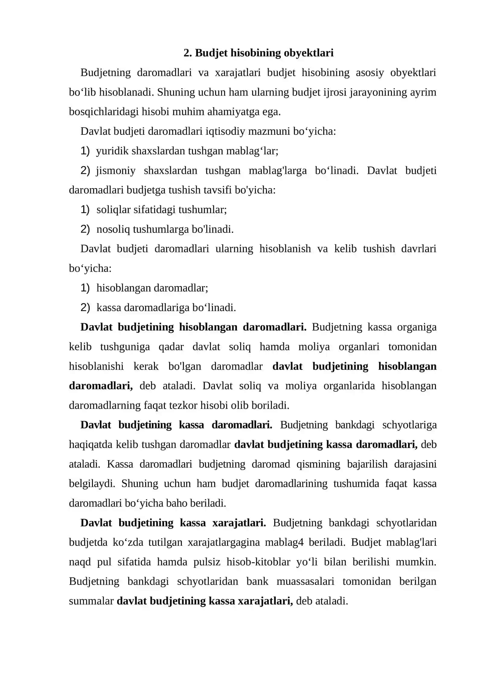 Budjet hisobining predmeti va uslubi 3