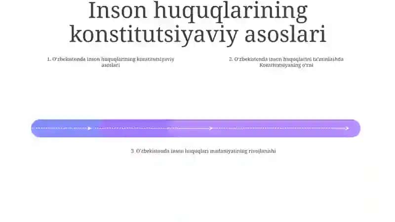 O'Zbekistonda Inson Huquqlari Va Erkinliklari Kafolatining Yaratilishi 3