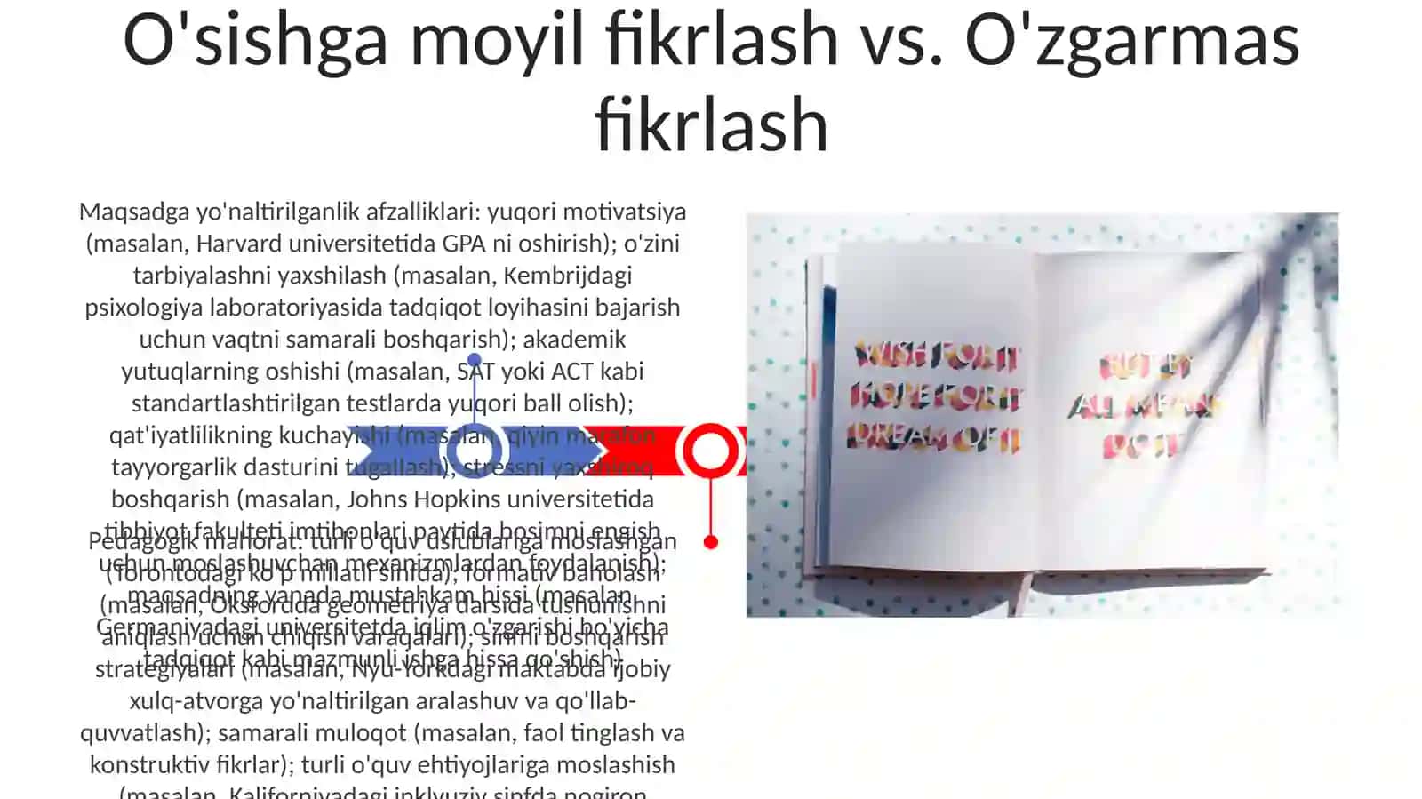 Pedagogik mahoratning psixaligik tavsifi va maqsadga yo'naltirilganlikning afzalliklari 3